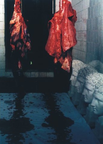 The Slaughter House in Orlandovtsi. The Shop for Veal Processin