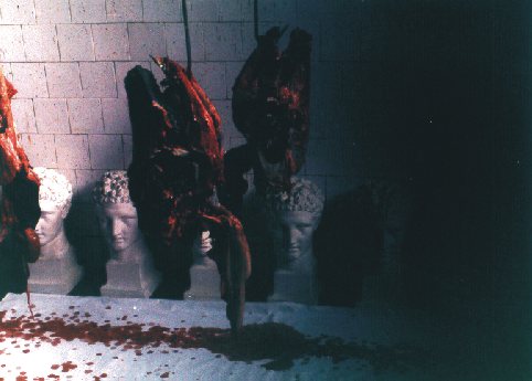 The Slaughter House in Orlandovtsi. The Shop for Veal Processin